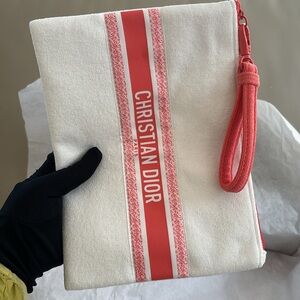 Christian Dior cosmetics bag